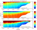 Temperature, Salinity,<br>and Oxygen